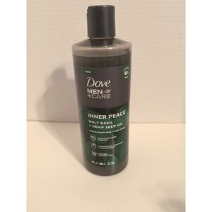 BOTTLE DOVE MEN+CARE‎ INNER PEACE HOLY BASIL+HEMP SEED OIL BODY WASH 18 FL OZ